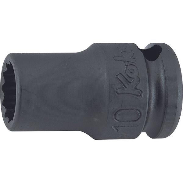 Ko-Ken Socket 1/2 12 Point 32mm Thin walled 3/8 Sq. Drive 13406A-1